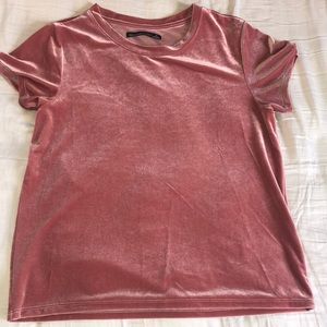 Abercrombie & Fitch Velvet Blouse